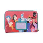 Product Loungefly Disney  Villains Color Block Zip Around Wallet thumbnail image
