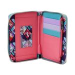 Product Loungefly Disney  Villains Color Block Zip Around Wallet thumbnail image