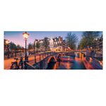Product Ravensburger Puzzle: Panorama - Evening in Amsterdam (1000pcs) (12000446) thumbnail image