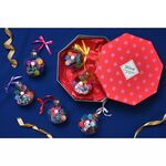 Product Χριστουγεννιάτικες Μπάλες Disney Stitch Set of 7 with Pom Poms thumbnail image