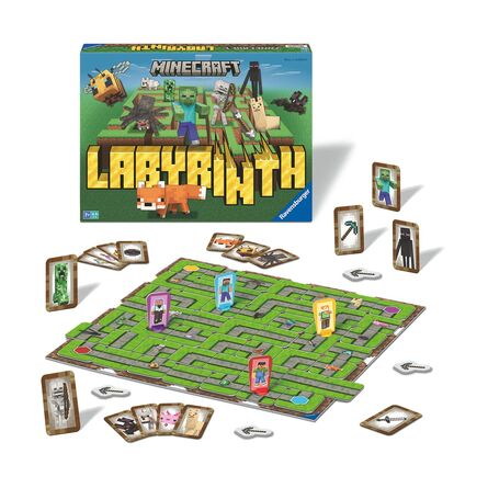Επιτραπέζιο Παιχνίδι Ravensburger Labyrinth: Minecraft Maze - Board Game [Family] (24771)