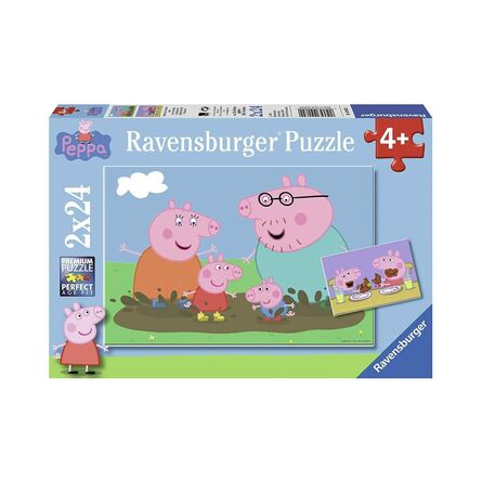 Παζλ Ravensburger Puzzle: Peppa Pig (2X24pcs) (09082)