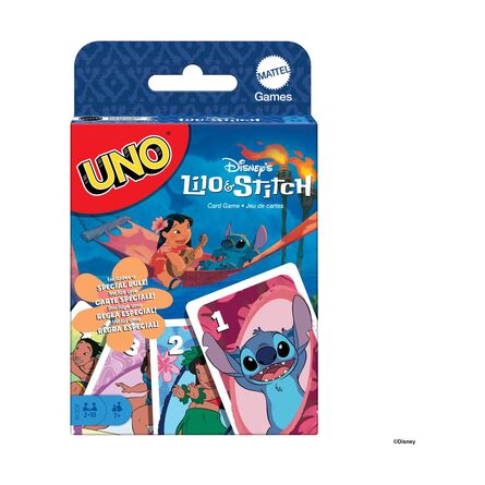 Παιχνίδι με Κάρτες Mattel Uno: Disney - Lilo & Stitch