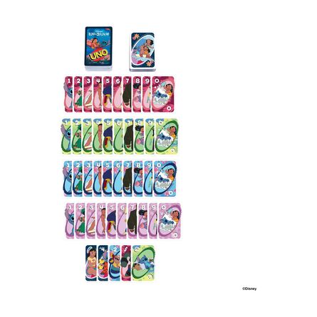 Επιτραπέζιο Παιχνίδι Mattel Uno: Disney - Lilo &amp; Stitch (JCC10)