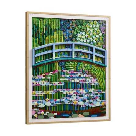 LEGO® Art: Claude Monet – Bridge over a Pond of Water Lilies (31220)