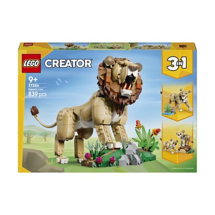 LEGO® Creator 3-in1: Wild Animals: Majestic Lion (31386)