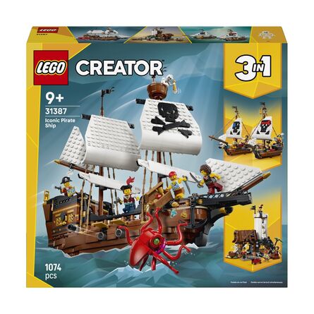 LEGO® Creator 3-in1: Iconic Pirate Ship (31387)