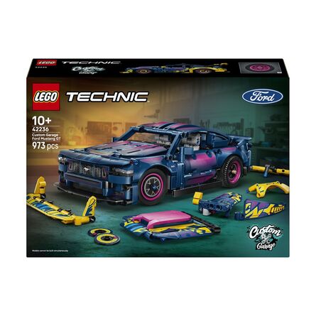 LEGO® Techinc: Custom Garage Ford Mustang GT Car (42236)