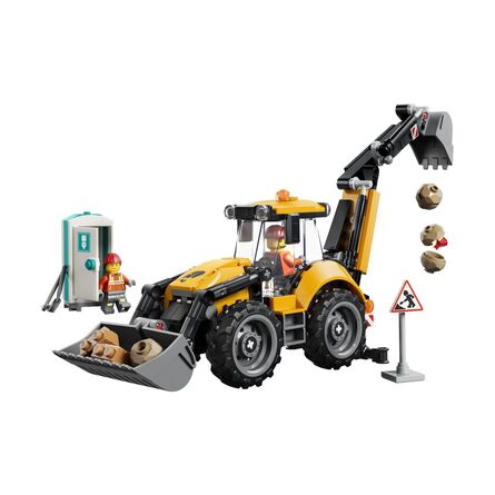 LEGO® City: Yellow Backhoe Loader (60480)