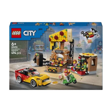 LEGO® City: Pizza Delivery Experience With Vehicles (60496)