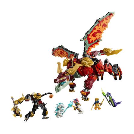 LEGO® NINJAGO®: Wyldfyre's Transforming Dragon Mech (71868)