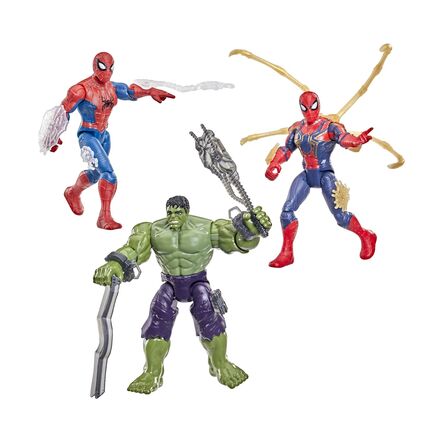 Φιγούρες Δράσης Hasbro Marvel: Spider-Man - Brand New Day - Spider-Man, Hulk &amp; Iron Spider (G2449)