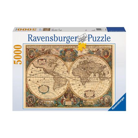 Παζλ Ravensburger Puzzle: Antique World Map (5000pcs) (17411)