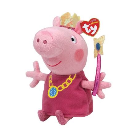 Λούτρινο TY Beanie Boo - Princess Peppa