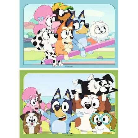 Παζλ Ravensburger Puzzle: Bluey - Fun with Bluey (2x12pcs) (5693)