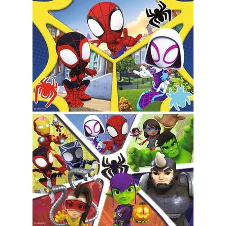 Παζλ Ravensburger Puzzle: Marvel - Spidey and his Amazing Friends (2x24pcs) (05729)