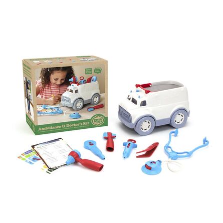 Green Toys: Ambulance  DoctorS Kit (AMDK-1313)