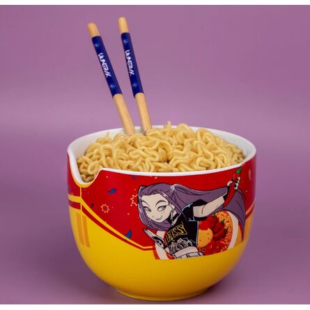 Μπολ Για Ράμεν Με Chopsticks K Pop Demon Hunters  Mira Spice Queen