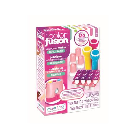 Σετ Με Βερνίκια Νυχιών  Make It Real Color Fusion Nail Polish Maker Refill Pack