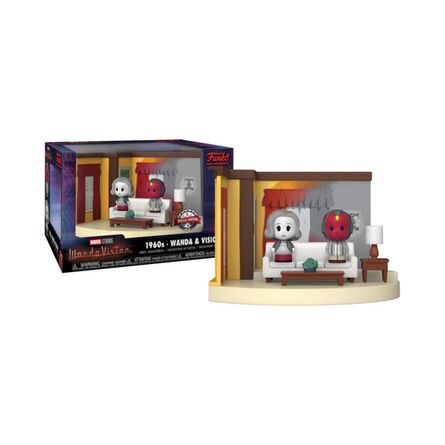 Φιγούρες Funko Mini Moments! Marvel Studios: WandaVision - 1960s - Wanda & Vision (Living Room) (Special Edition)