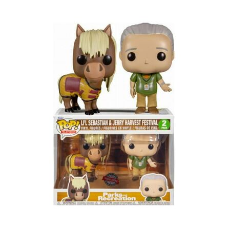 Φιγούρα Funko Pop! Parks and Recreation - Li'l Sebastian & Jerry Harvest Festival (Special Edition) 2-Pack