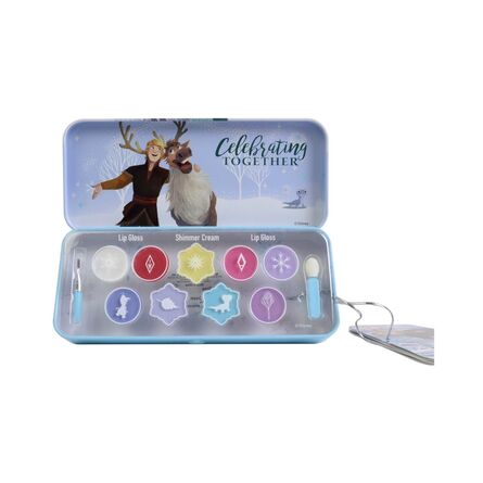 Σετ Παιδικού Μακιγιάζ Markwins Disney Frozen II: Adventure Lip & Face Tin