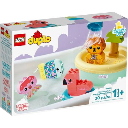 LEGO® DUPLO® My First: Διασκέδαση στο Μπάνιο: Νησί Ζώων που Επιπλέει (10966)