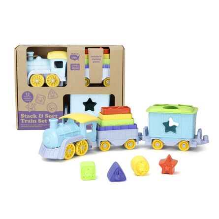 Green Toys: Stack  Sort Train (TNSS-1460)
