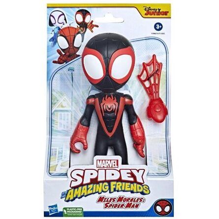 Hasbro Disney Marvel: Spidey Amazing Friends - Miles Morales Supersized Hero Figure (F3988)