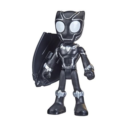 Hasbro Disney Junior Marvel: Spidey and his Amazing Friends - Black Panther Mini Action Figure (F3997)
