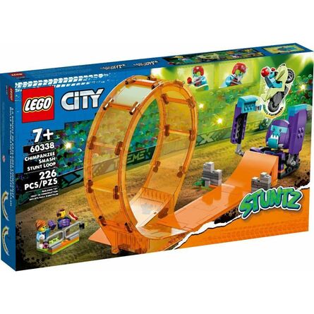 LEGO® Stuntz: Ακροβατικό Λουπ Καταστροφικός Χιμπαντζής (60338)