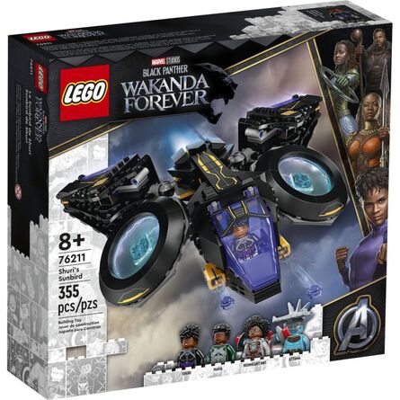 LEGO® Marvel Black Panther Wakanda Forever: Shuris Sunbird (76211)