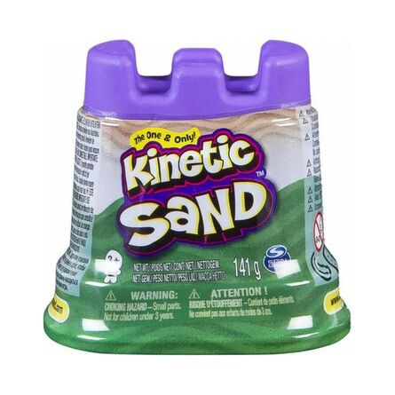 Κινητική Άμμος Spin Master Kinetic Sand - Green Sand Castle Single Container (20128036-20119388)
