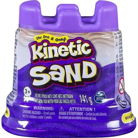 Κινητική Άμμος Spin Master Kinetic Sand - Purple Sand Castle Single Container (20128038-20119387)