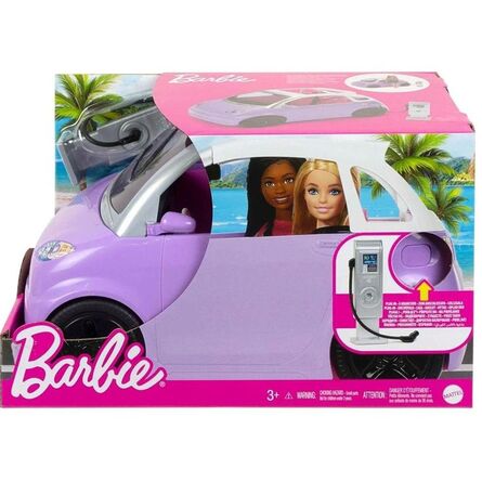 Mattel Barbie: Electric Vehicle with Charging Station And Plug (HJV36)