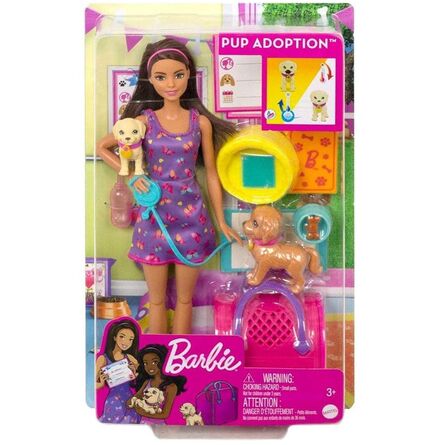 Mattel Barbie: Pup Adoption Playset (HKD86)