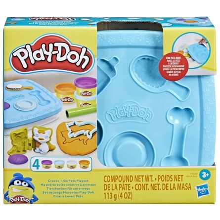 Hasbro Play-Doh: Create n Go Pets Playset (F7528)