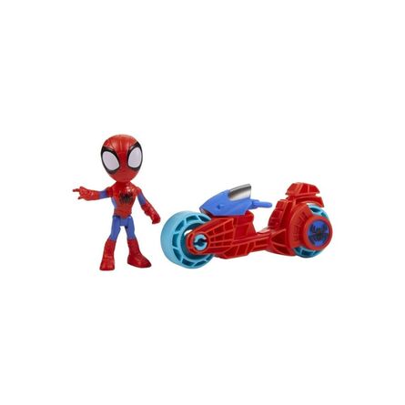 Hasbro Disney Junior Marvel: Spidey and his Amazing Friends - Spidey  Motorcycle (F7459)