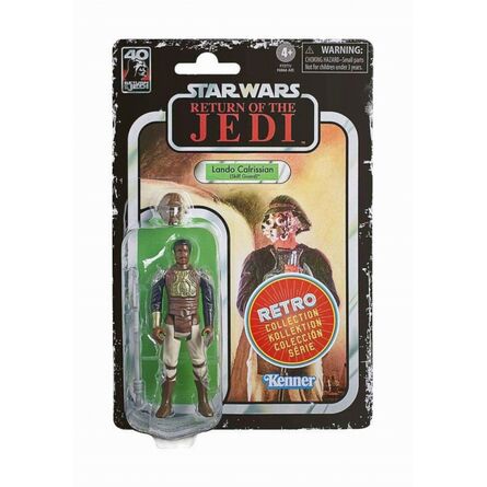 Hasbro Fans - Disney Star Wars Return of the Jedi Retro Collection: Lando Calrissian (Skiff Guard) Action Figure (10cm) (F7277)