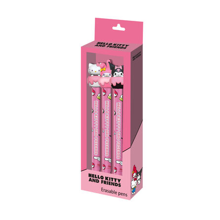 Σετ Στυλό που Σβήνουν Hello Kitty Pack 3 Pens