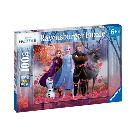 Παζλ Ravensburger Puzzle: Frozen II - Magic of the Forest XXL (100pcs) (12867)