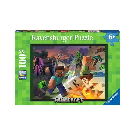 Παζλ Ravensburger Puzzle: Monster Minecraft XXL (100pcs) (13333)