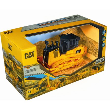 Carrera CAT R/C Car: Track Type Tractor (B/O) - 1:35 (37023002)