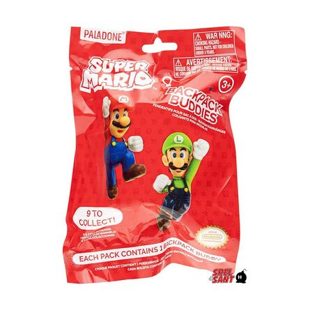 Μπρελόκ  Super Mario Backpack Buddies (Τυχαία Επιλογή)