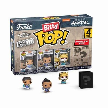 Φιγούρες Funko Bitty Pop! Avatar: The Last Airbender - Katara, Sokka, Suki & Mystery