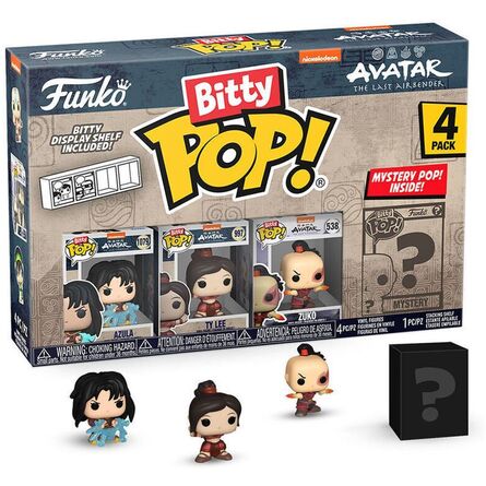 Φιγούρες  Funko Bitty Pop! Avatar: The Last Airbender - Azula, Ty Lee, Zuko & Mystery