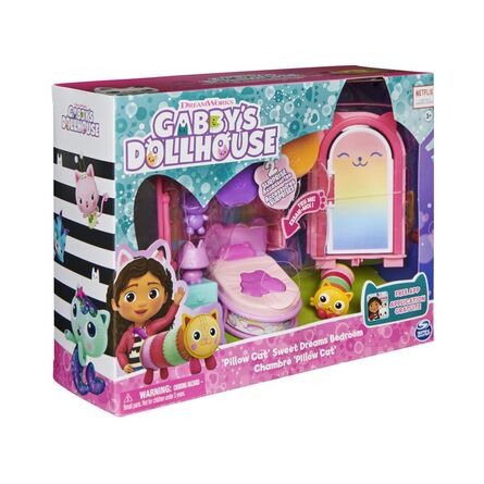 Αξεσουάρ Κούκλας Spin Master Gabbys Dollhouse: Pillow Cats Sweet Dreams Bedroom Deluxe Room Set (6062037)