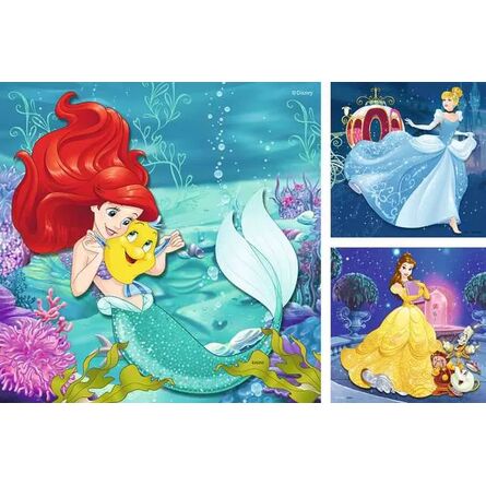 Παζλ Ravensburger Puzzle: Disney Princess - Princesses Adventure 3X49 Κομμάτια.) (09350)