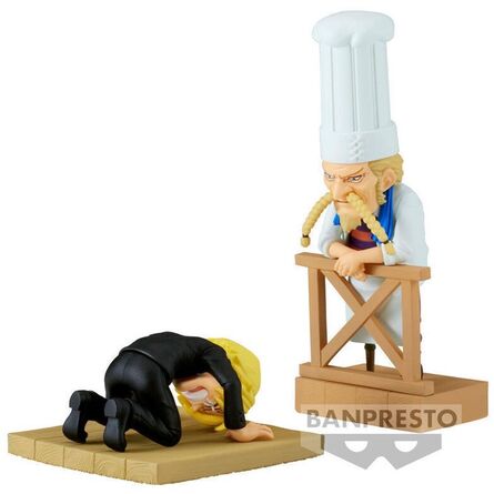 Φιγούρα Banpresto WCF Log Stories: One Piece - Sanji & Zeff Statue (8cm) (88986)