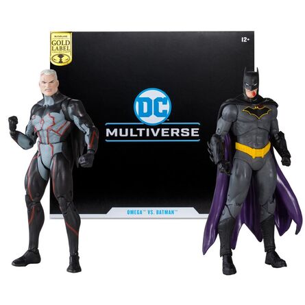 McFarlane DC Multiverse: Gold Label Collection - Omega vs Batman 2 Pack Action Figures (18cm)